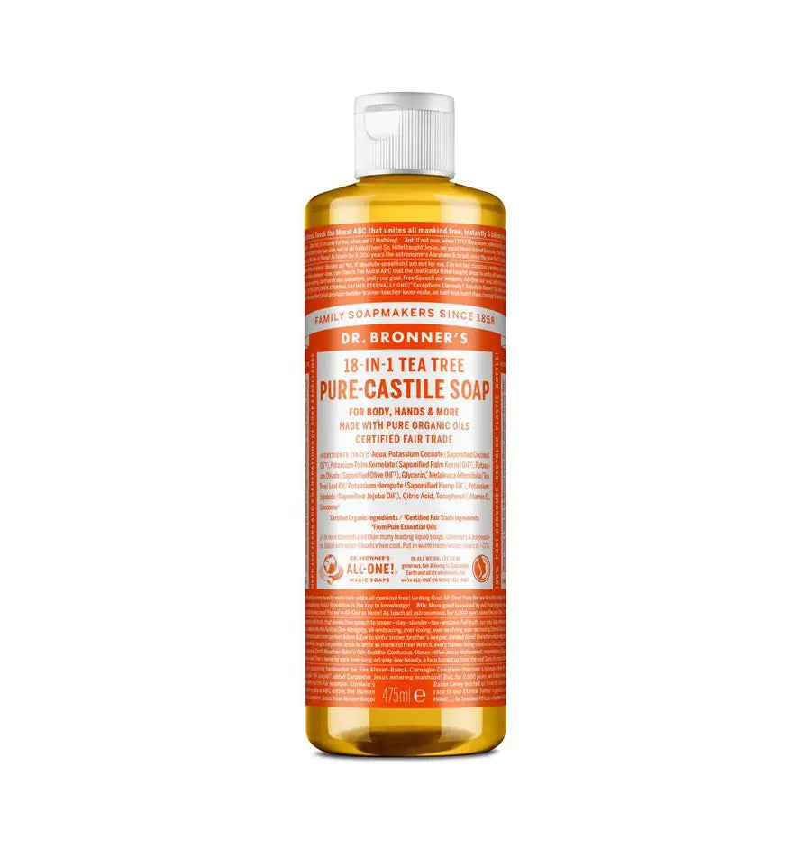 DR Bronners Liquid soap tea tree 475 ml