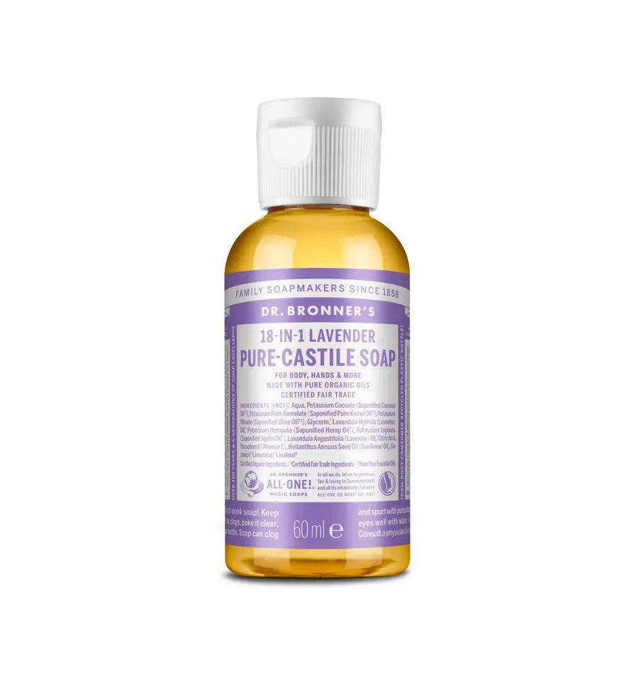 Dr Bronners Liquid soap lavendel 60 ml