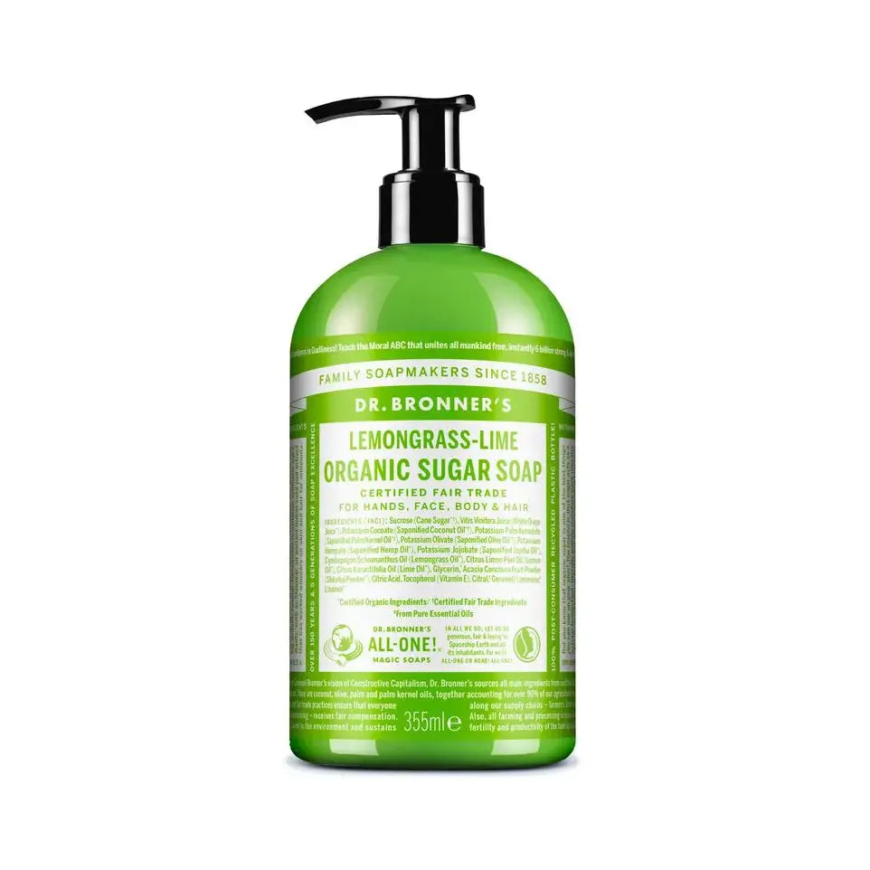 DR Bronners Shikakai zeep citrus limoen 355 ml