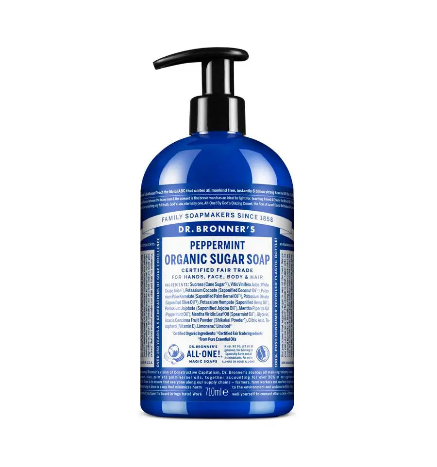 DR Bronners Shikakai zeep pepermunt 710 ml