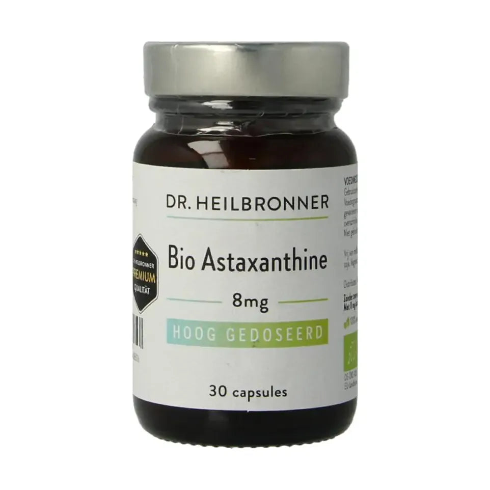 Dr Heilbronner astaxanthine 8 mg hoge dosi biologisch 30
