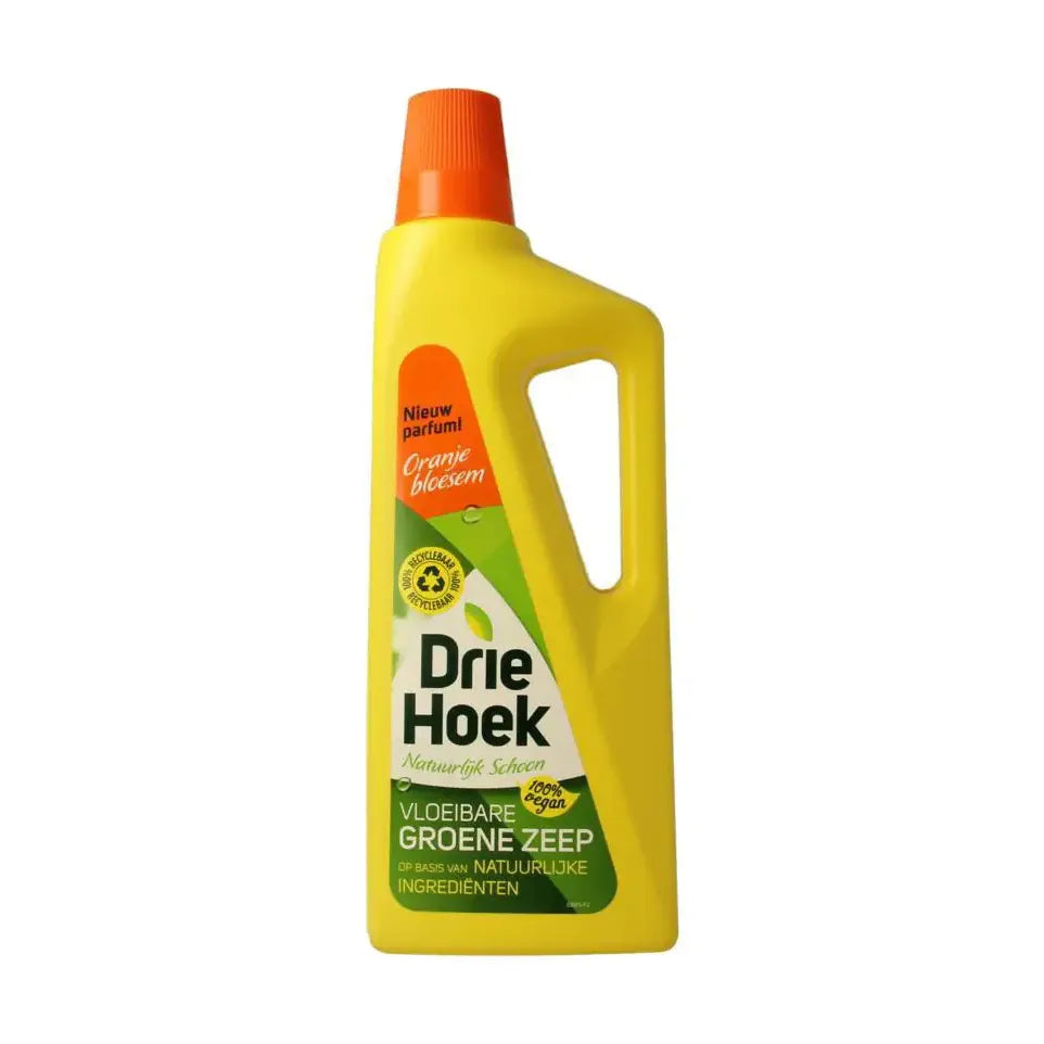 Driehoek Vloeibare groene zeep oranjebloesem 725 ml