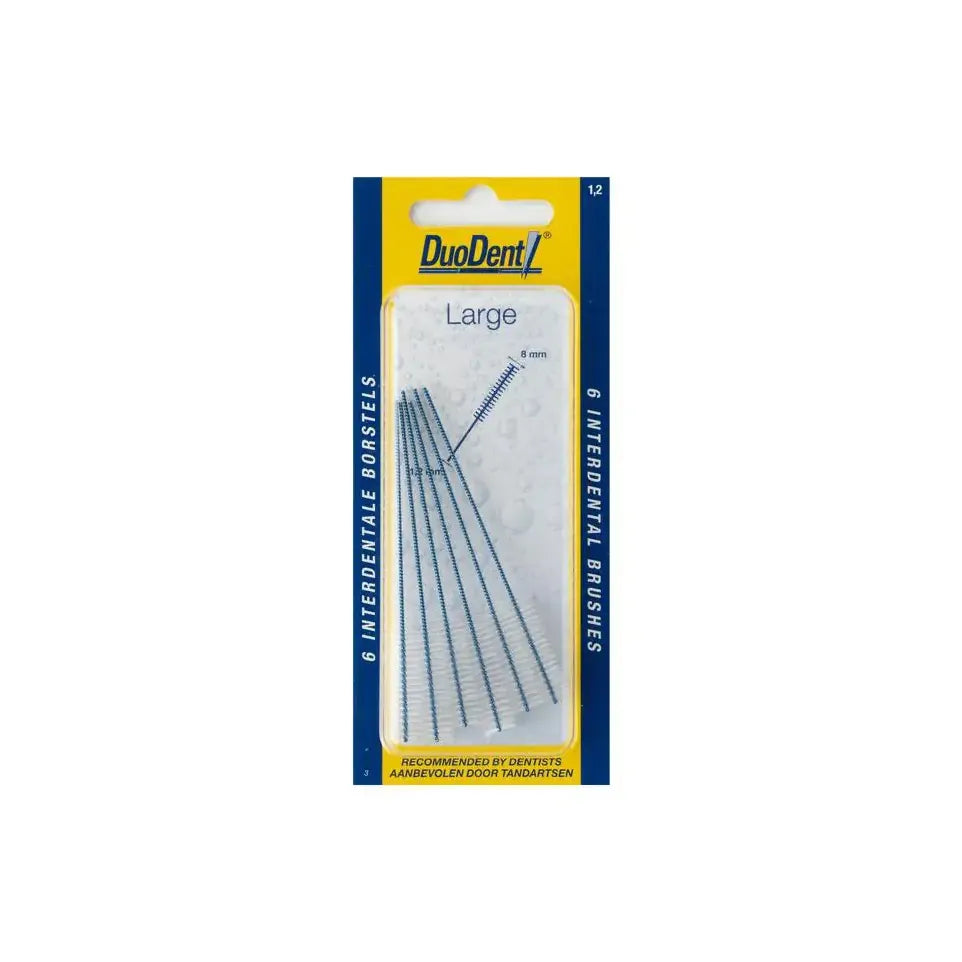Duodent Interdentaal borstel large 1.2 6 stuks
