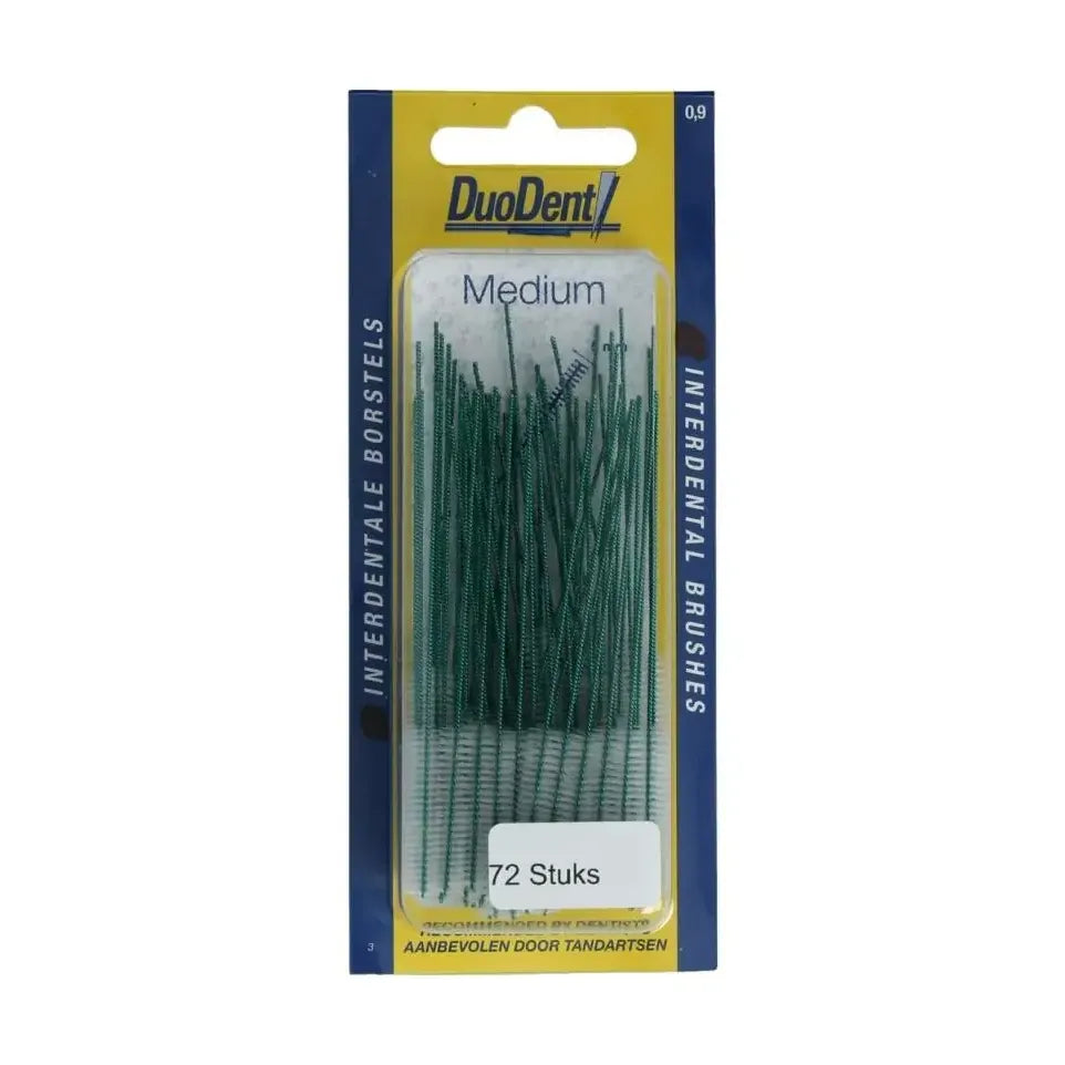 Duodent Interdentaal borstel medium 0.9 72 stuks