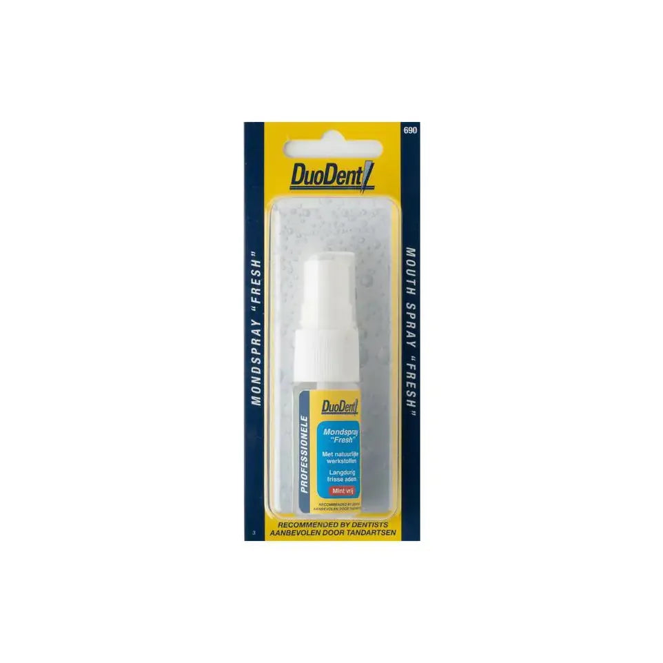 Duodent Mondspray fresh mintvrij 11 ml