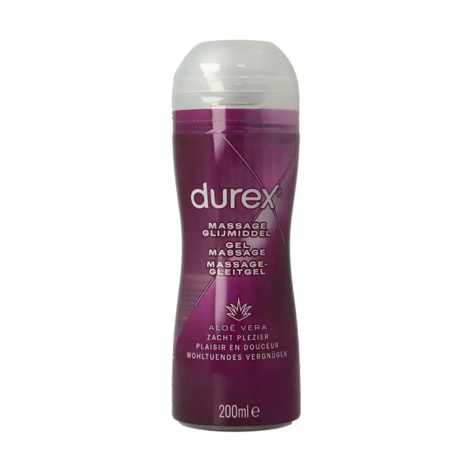 Durex Massage olie en glijmiddel 2-in-1 aloe vera 200 ml