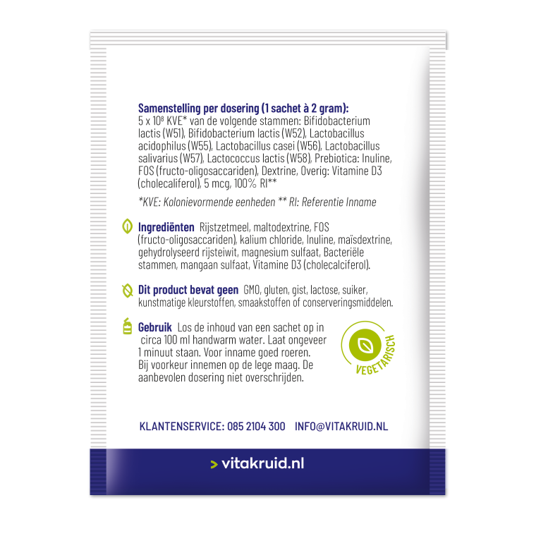 Vitakruid Symflora Junior 30 sachets