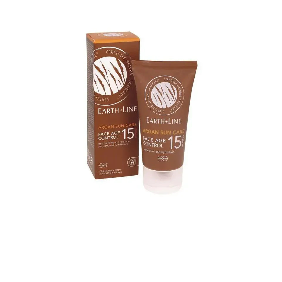 Earth-Line Argan sun care face age control SPF15 50 ml