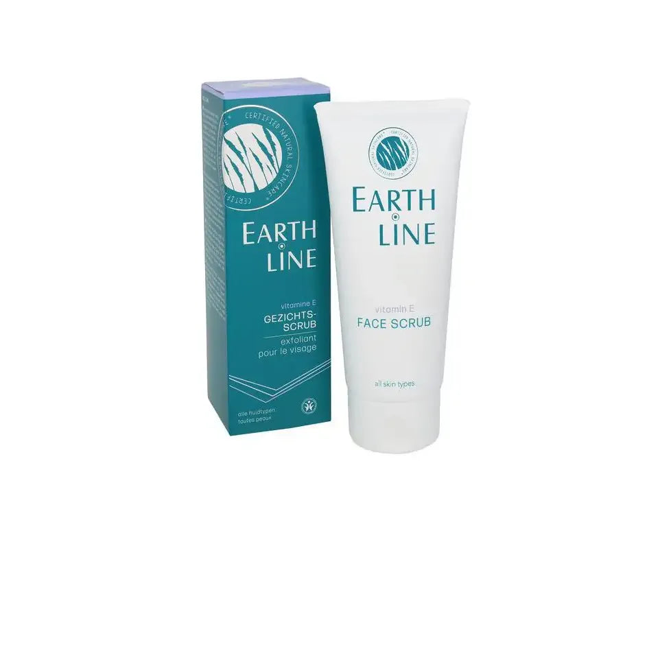 Earth-Line Vitamine E gezichtsscrub 100 ml
