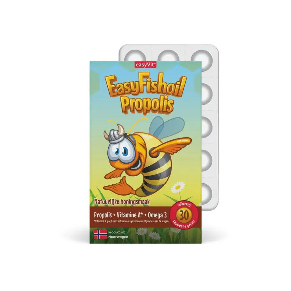 Easyvit Easyfishoil propolis gummies 60 stuks