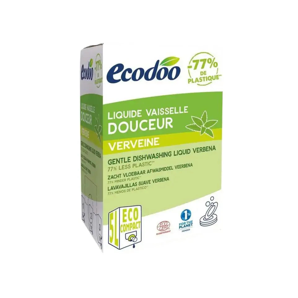 Ecodoo Afwasmiddel vloeibaar zacht navul jerrycan 5 liter