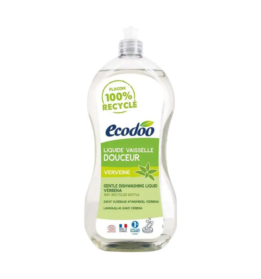 Ecodoo Afwasmiddel vloeibaar zacht verbena 1 liter