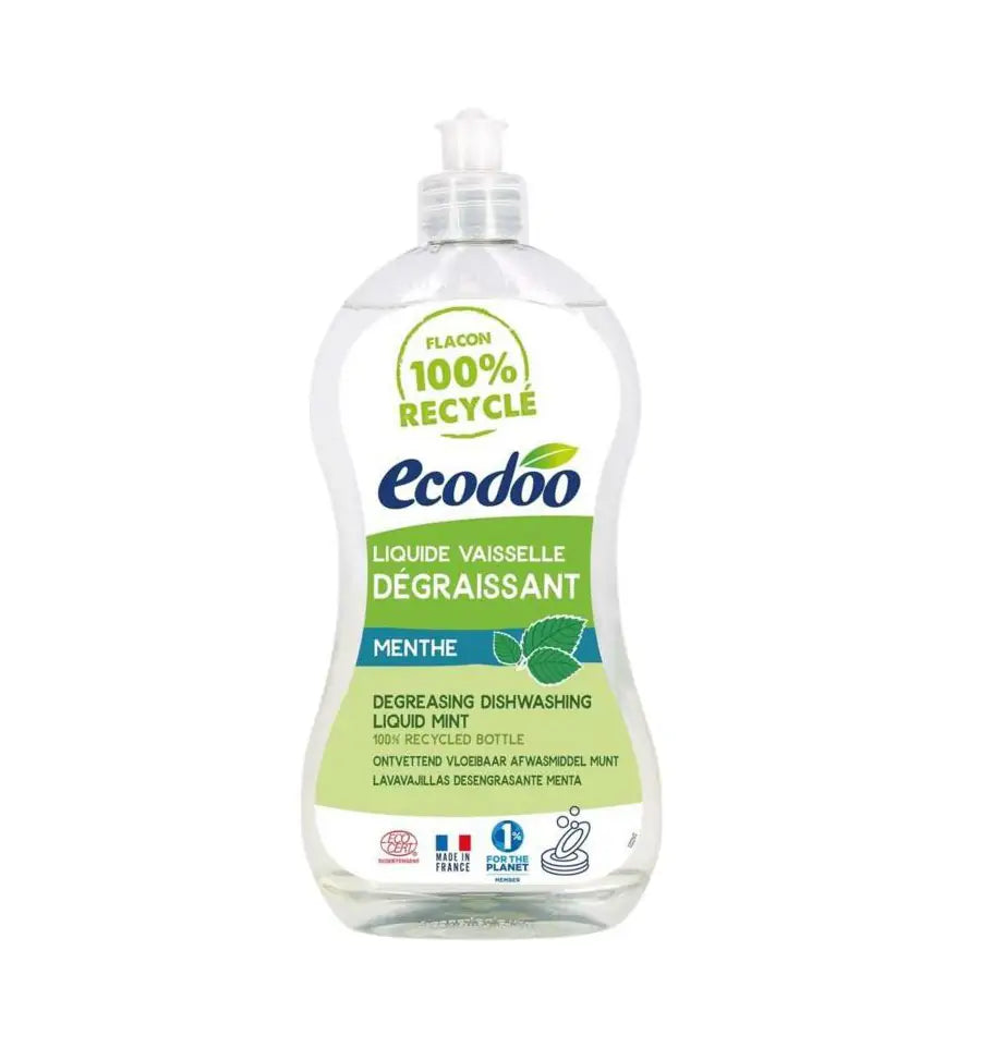 Ecodoo Afwasmiddel vloeibaar ontvettend munt 500 ml