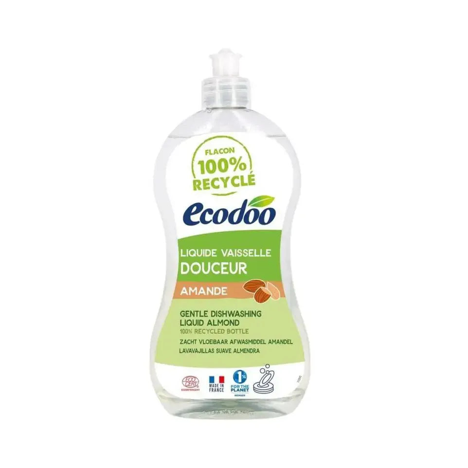 Ecodoo Afwasmiddel en handzeep zacht 2-in-1 amandel 500 ml
