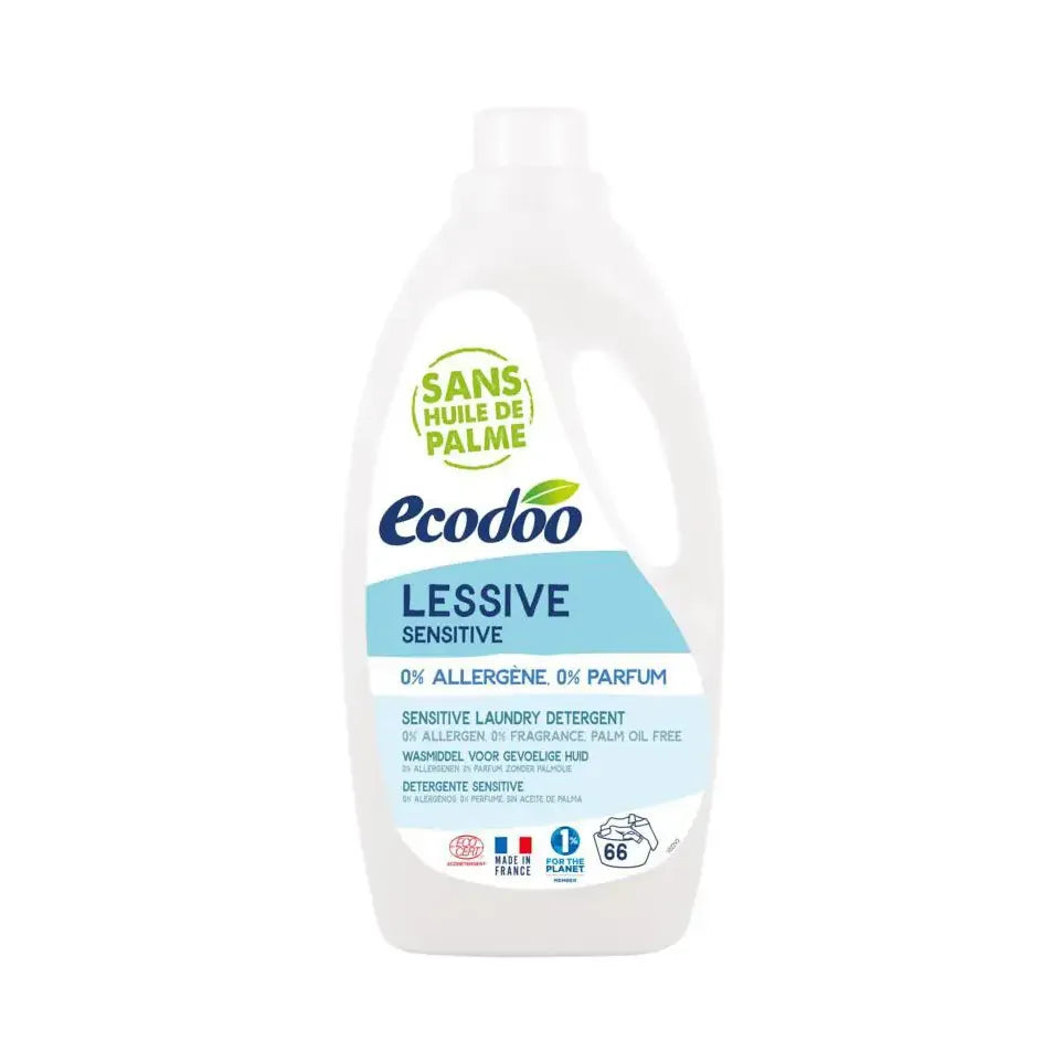 Ecodoo Wasmiddel vloeibaar sensitive 0% 2 liter