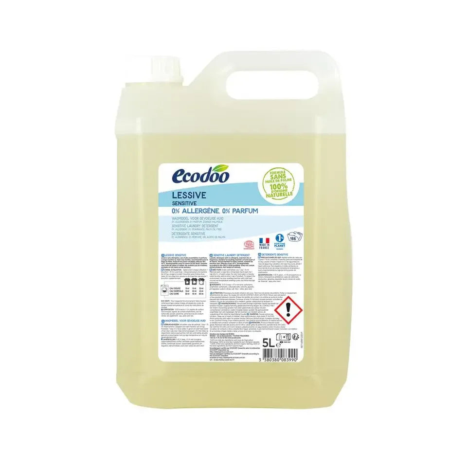 Ecodoo Wasmiddel vloeibaar sensitive 5 liter