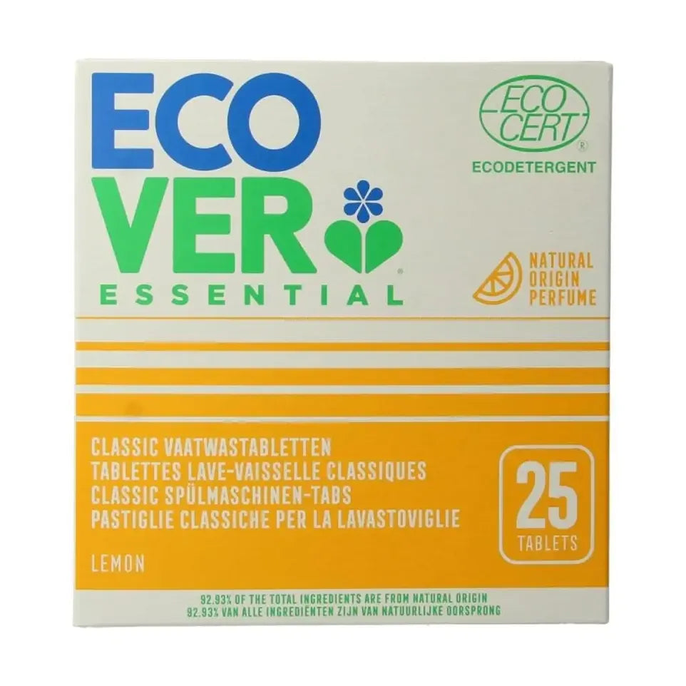 Ecover Essential vaatwastabletten 25 stuks