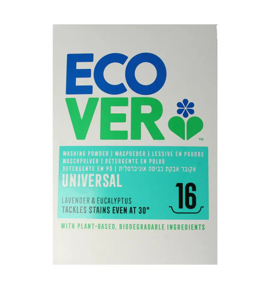 Ecover Waspoeder wit/universal 1200 gram