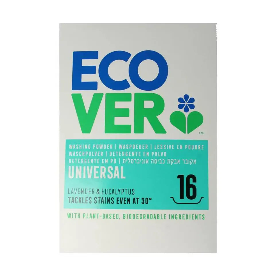 Ecover Waspoeder wit/universal 1200 gram