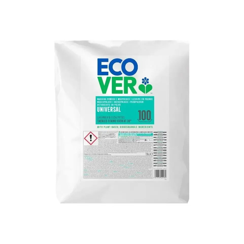 Ecover Waspoeder wit/universal 7500 gram