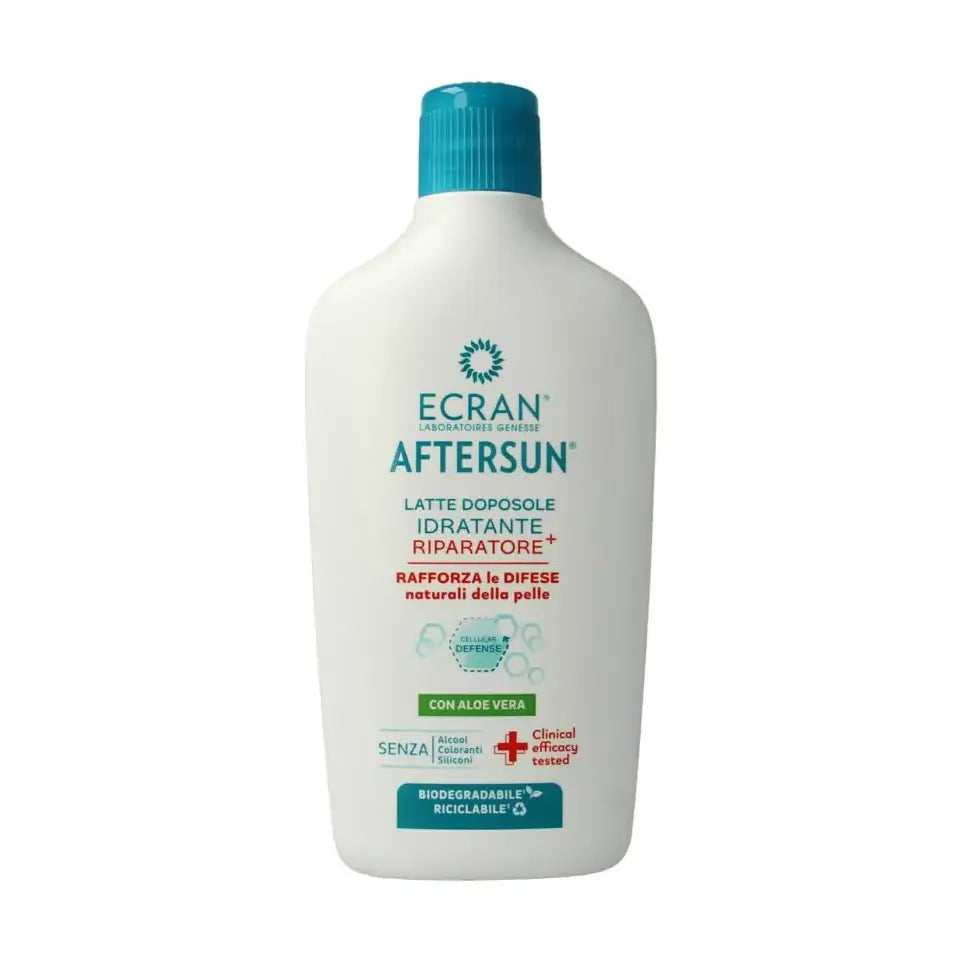 Ecran Aftersun melk hydraterend & kalmerend aloe vera 400 ml