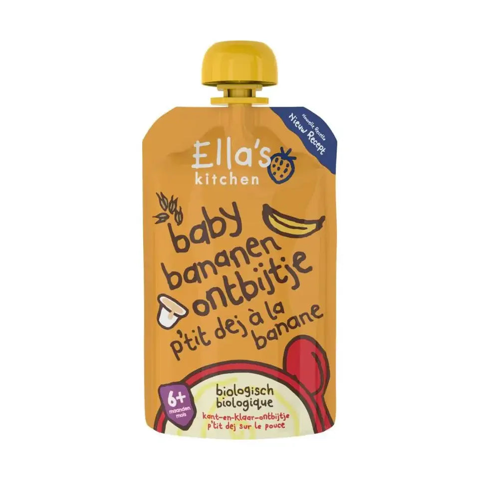 Ella's Kitchen Baby ontbijtje banaan 6+ maanden 100 gram