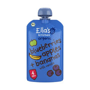 Ella's Kitchen Blueberries apples & bananas & vanille 4+ mnd