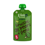 Ella's Kitchen Broccoli pears and peas 4+ maanden 120 gram