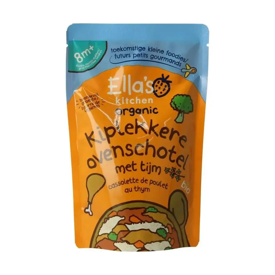 Ella's Kitchen Kiplekkere ovenschotel met tijm 8+ maanden