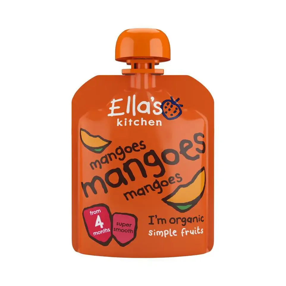 Ella's Kitchen Mango knijpzakje 4+ maanden 70 gram