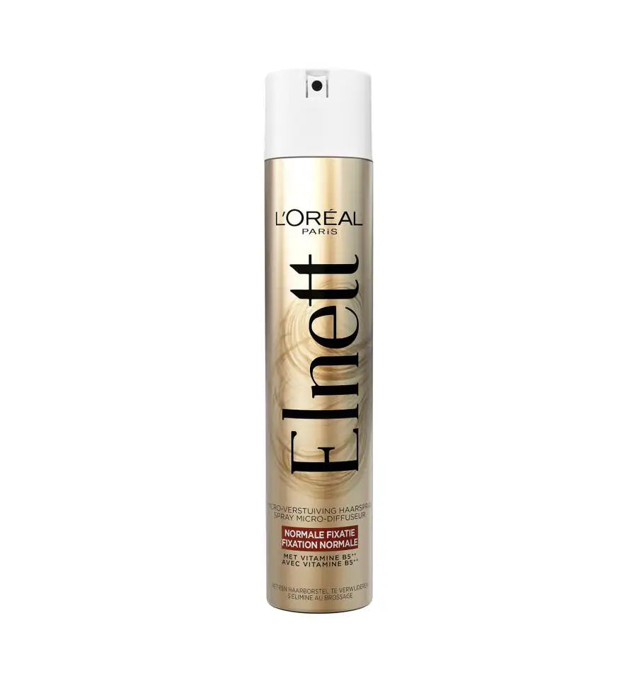 Loreal Elnett Haarspray satin normale fixatie 400 ml