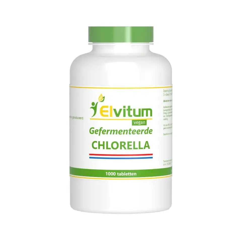 Elvitum Chlorella 250 mg Nederlands 1000 tabletten