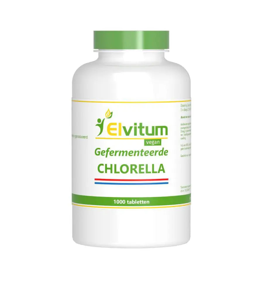 Elvitum Chlorella 250 mg Nederlands 1000 tabletten