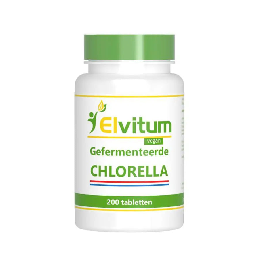 Elvitum Chlorella 250 mg Nederlands 200 tabletten