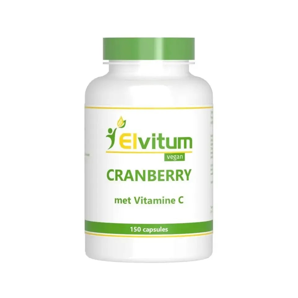 Elvitum Cranberry + 60 mg vitamine c 150 vcaps