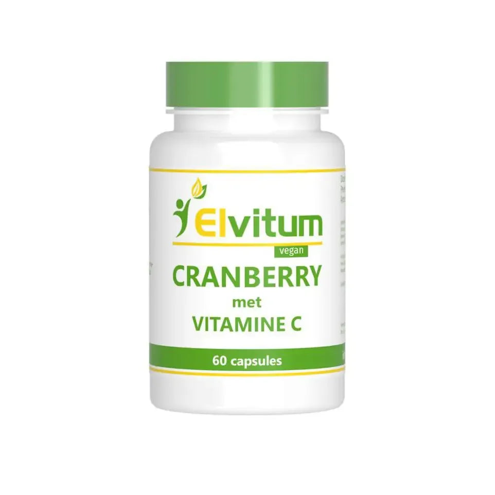 Elvitum Cranberry + 60 mg vitamine c 60 vcaps