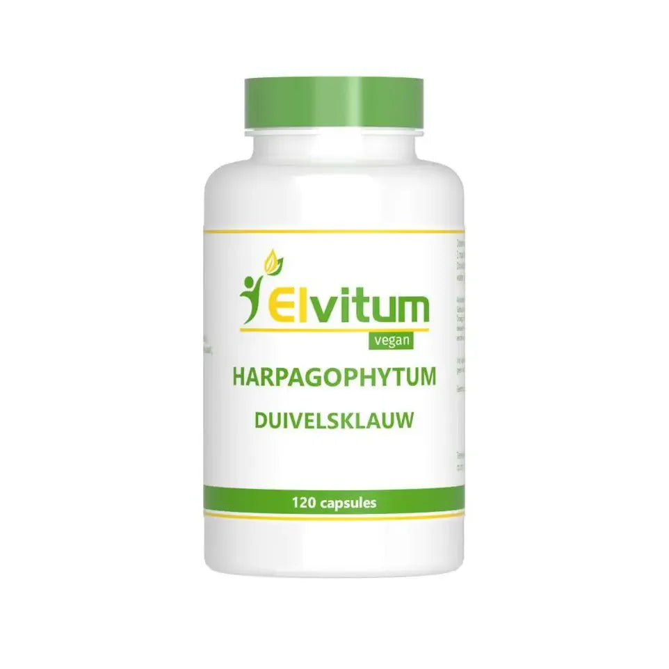 Elvitum Duivelsklauw harpagophytum 120 vcaps