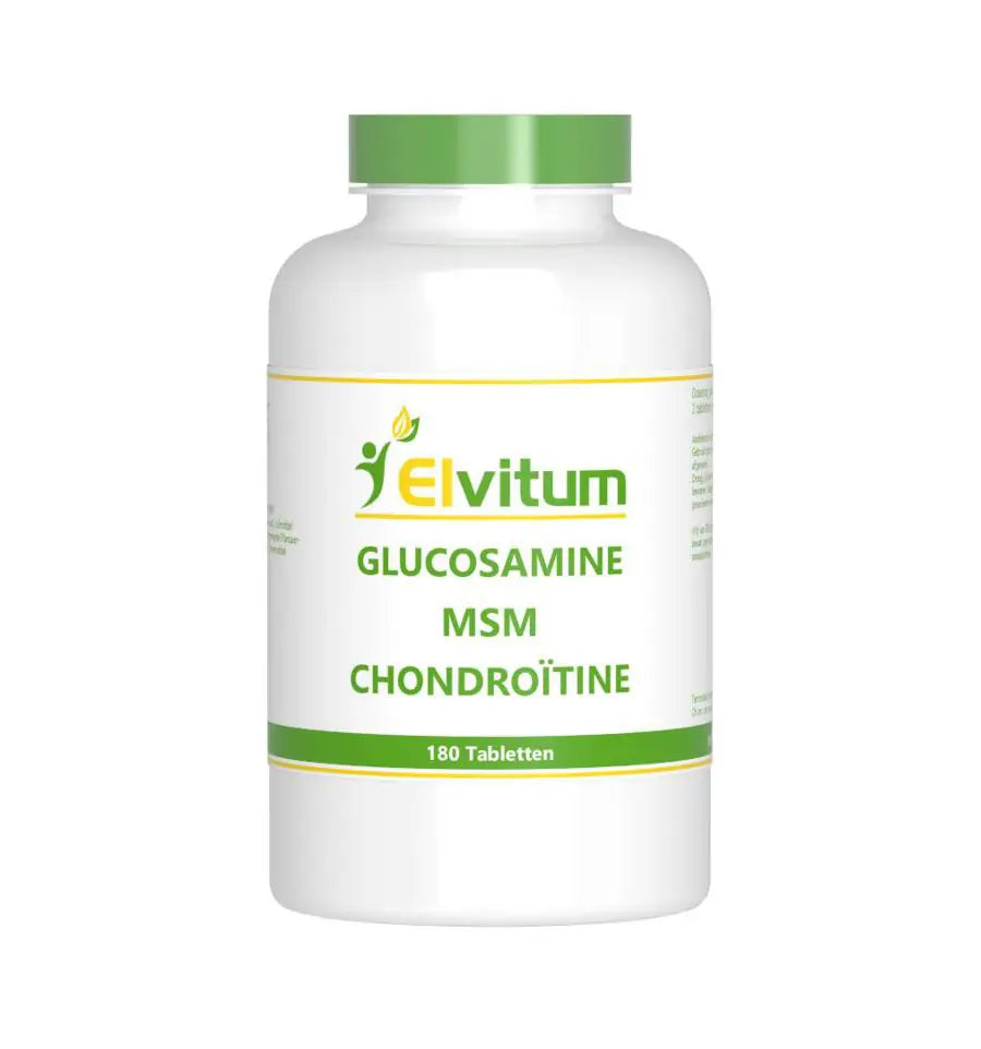 Elvitum Glucosamine MSM chondroitine 180 tabletten