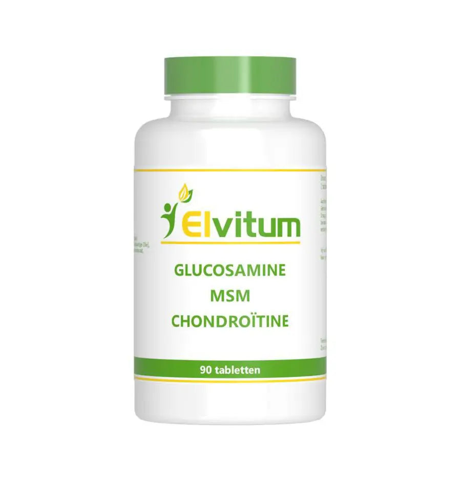 Elvitum Glucosamine MSM chondroitine 90 tabletten