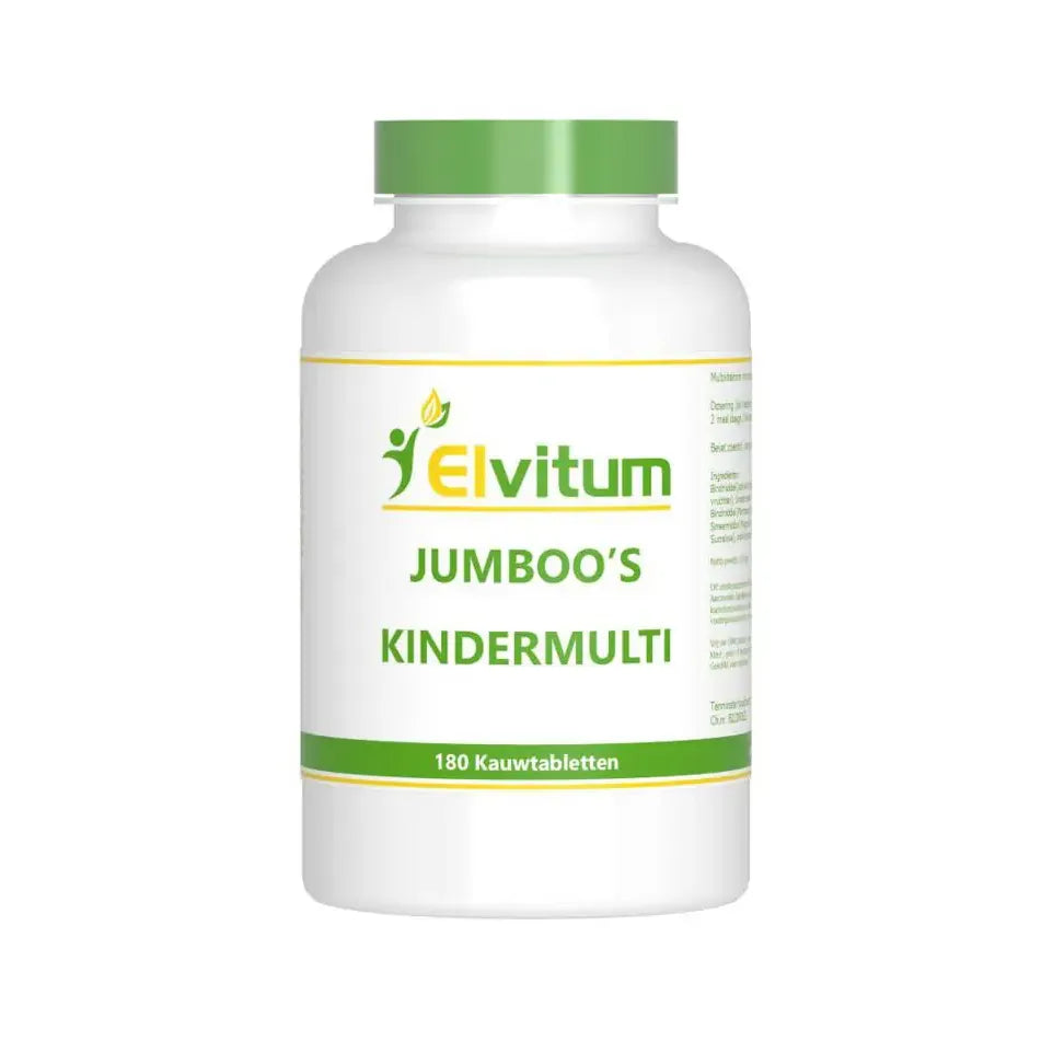 Elvitum Jumboos kindermulti 180 kauwtabletten