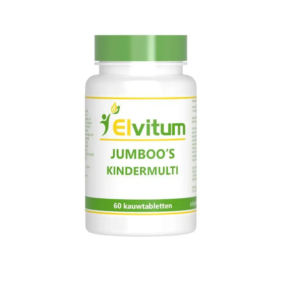 Elvitum Jumboos kindermulti 60 kauwtabletten