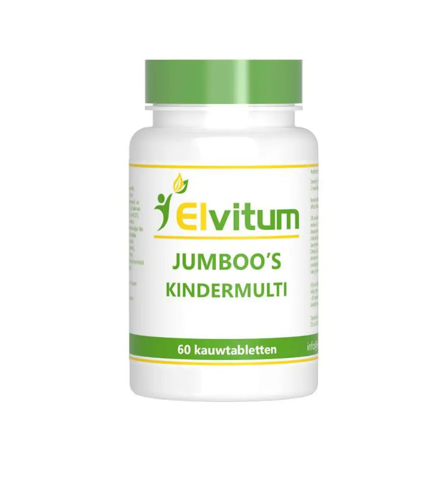 Elvitum Jumboos kindermulti 60 kauwtabletten