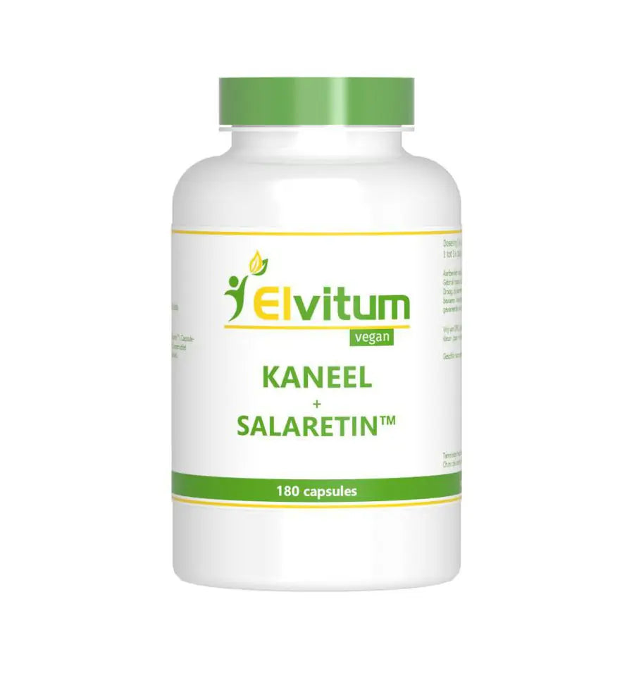 Elvitum Kaneel met salaretin 180 vcaps