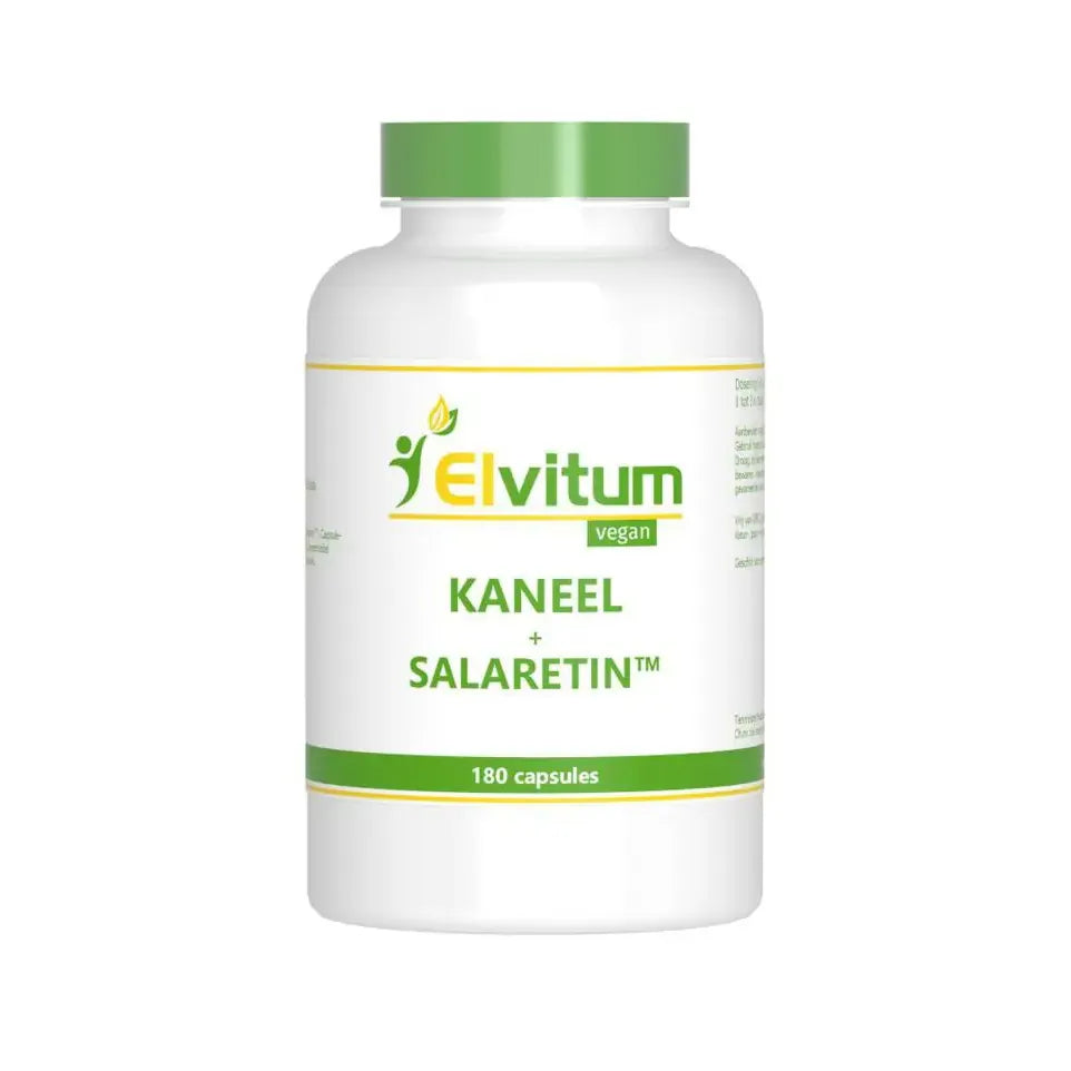 Elvitum Kaneel met salaretin 180 vcaps
