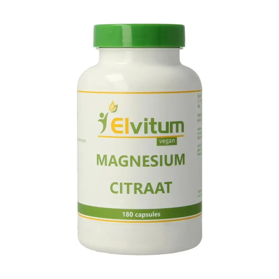 Elvitum Magnesium citraat 180 vcaps