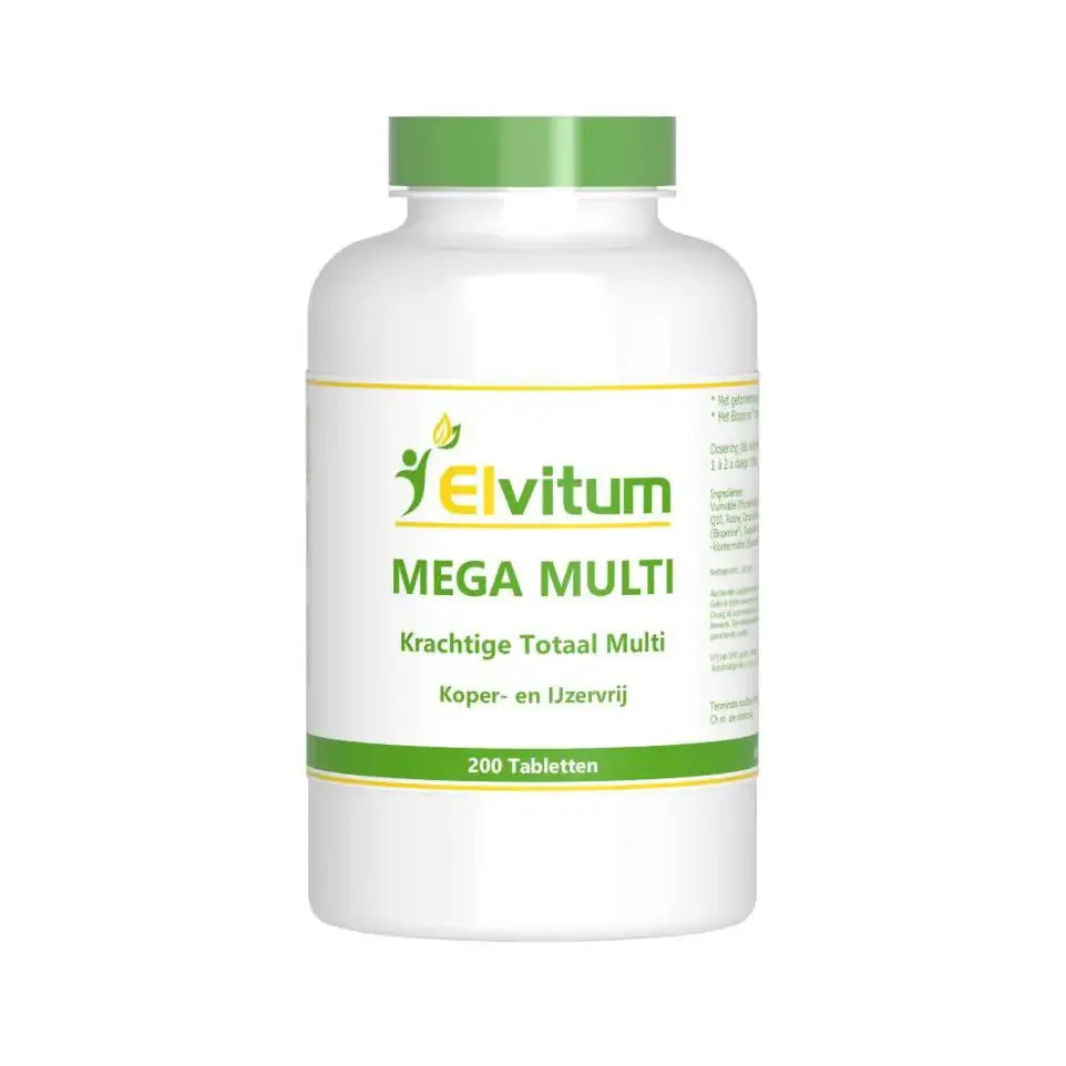 Elvitum Mega multi 200 tabletten