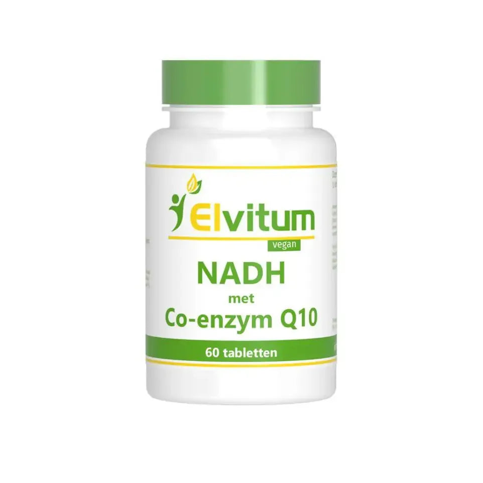 Elvitum NADH met co-enzym Q10 60 tabletten