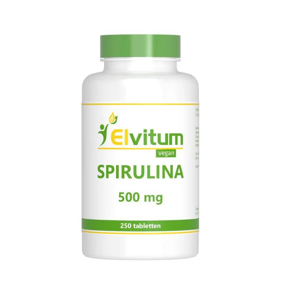 Elvitum Spirulina 500 mg 250 tabletten