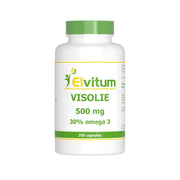 Elvitum Visolie 500 mg omega 3 30% 200 capsules