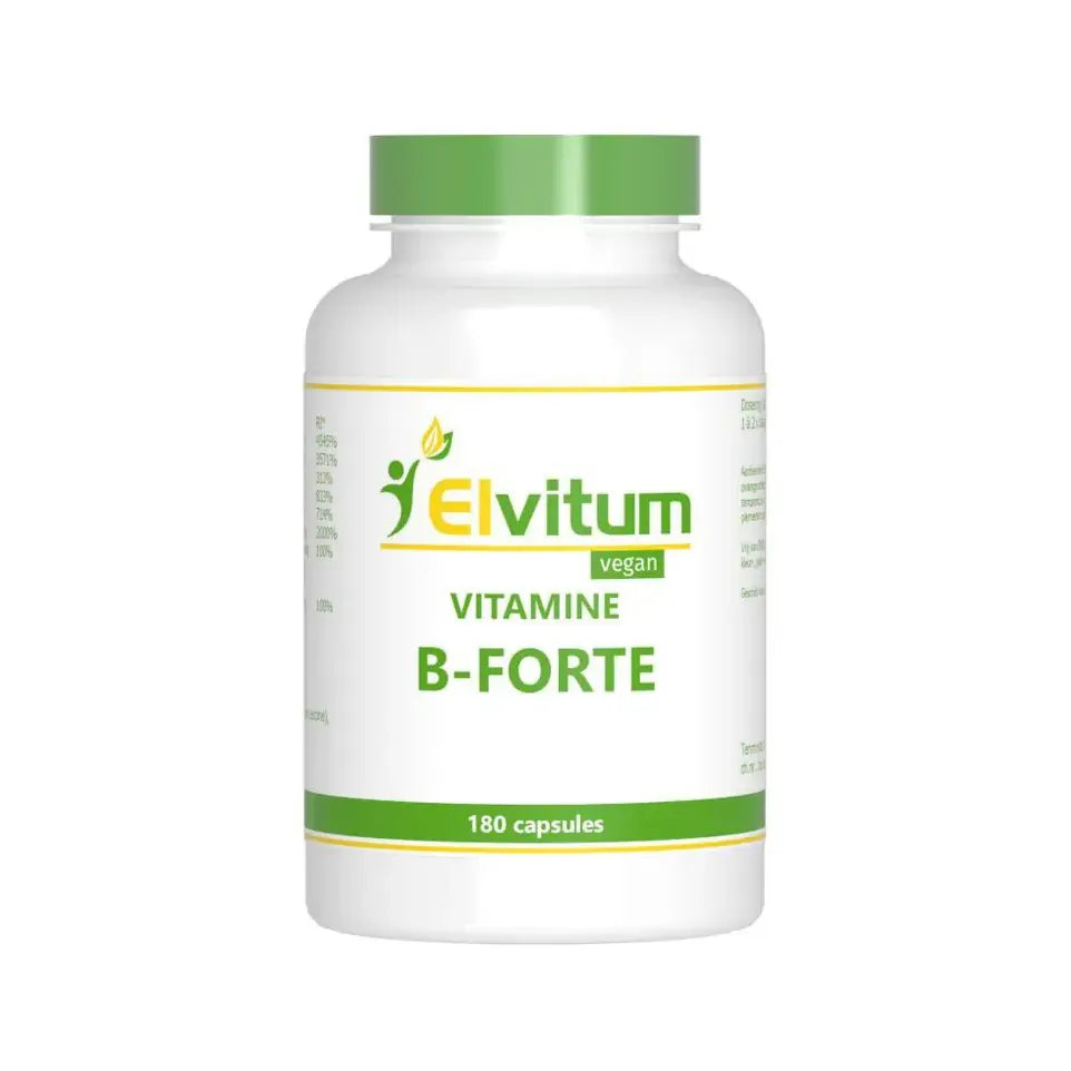 Elvitum Vitamine B-forte gistvrij 180 vcaps